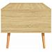 Tavolino Salotto Rovere Sonoma 100x49,5x43 cm Legno Multistrato - Foto miniatura 4