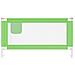 Sponda Letto di Sicurezza per Bambini Verde 160x25cm in Tessuto - Foto miniatura 3