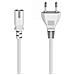 00223276 Cavo Di Alimentazione Bianco 5 M Accoppiatore C7 - Foto miniatura 1