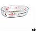 Pirofila Da Forno Quttin 600 Ml Vetro Ovale 17,6 X 12,7 X 4 Cm (6 Unità) - Foto miniatura 1