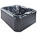 Vasca Idromassaggio Da Esterno Con Led Arcelia Grigio - Foto miniatura 4