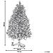 Albero Di Natale Verde 240 Cm Huxley - Foto miniatura 2
