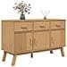 Credenza Olden Marrone 114x43x73,5 Cm In Legno Massello Di Pino - Foto miniatura 4