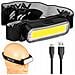 Lampada Frontale Ricaricabile 300lm Cob Va0177 - Foto miniatura 1