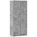 Credenza Grigio Cemento 80x35x180 cm in Legno Multistrato - Foto miniatura 2