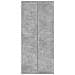Credenza Grigio Cemento 80x35x180 cm in Legno Multistrato - Foto miniatura 3
