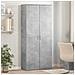 Credenza Grigio Cemento 80x35x180 cm in Legno Multistrato - Foto miniatura 1
