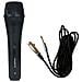 Microfono Con Cavo Dinamico - Nero - Plastica - 5,1x5,1x18,5 Cm - Foto miniatura 1