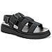 Black Casual Open Sandals Sandali Tessile Scarpe Donna Nero Eu 36, 937015/04-05 - Foto miniatura 1