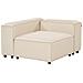 Divano Modulare 3 Posti Ardal Tessuto Beige - Foto miniatura 6