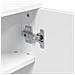 Armadietto Angolare con Specchio da Bagno Bianco 30x24x60 cm - Foto miniatura 8