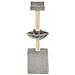 Lusso Casadino -  Albero Per Gatti Con Tiragraffi In Sisal 105 Cm Grigio - Foto miniatura 3