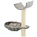 Lusso Casadino -  Albero Per Gatti Con Tiragraffi In Sisal 105 Cm Grigio - Foto miniatura 4