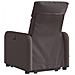 Lusso Casadino -  Poltrona Alzapersona Massaggio Elettrica Marrone Scuro Tessuto - Foto miniatura 4