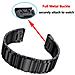 Cinturino Con Sgancio Rapido Per Garmin Fenix 6x - Nero (26 Mm) - Foto miniatura 2