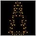 Luci di Natale Albero di Natale Silhouette 80 LED Bianco Caldo - Foto miniatura 5