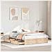 Letto senza Materasso 120x200 cm in Legno Massello di Pino - Foto miniatura 2