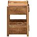 Tavolino 43x32x46 cm Legno Massello Recuperato - Foto miniatura 4