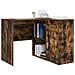 Scrivania ad Angolo Rovere Affumicato 102x88x75 cm Legno ingegnerizzato - Foto miniatura 3