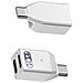 Adattatore Audio Da Lightning Femmina + Usb-c Femmina A Usb-c Maschio: Ascolta, Chiama E Ricarica White - Foto miniatura 3