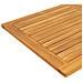 Piano Tavolo 120x70x2,2 cm Rettangolare in Legno Massello di Acacia - Foto miniatura 7