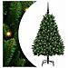 Albero di Natale artificiale Verde 120 cm PVC e Metallo - Foto miniatura 1