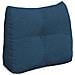Cuscino per Schiena Blu 60 x 24 x 50 cm Tessuto - Foto miniatura 1