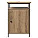 Armadio da Notte 2 pcs Rovere artigianale 40 x 42 x 60cm - Foto miniatura 7