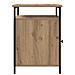 Armadio da Notte 2 pcs Rovere artigianale 40 x 42 x 60cm - Foto miniatura 8