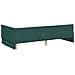 Struttura Letto Angolare con Materasso 2 pcs Verde Tessuto - Foto miniatura 9