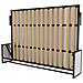 Letto a Scomparsa Morphy Studio - Sistema multifunzionale modulare SizeFlex & TypeFlex, letto a scomparsa salvaspazio ed estensibile con moduli divano (135x190, Orizzontale) - Foto miniatura 2