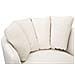 Poltrona Kiev Crema In Velluto Con Gambe Dorate - Foto miniatura 5