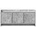 Mobile TV 102 x 33 x 47 cm Grigio Cemento Legno ingegnerizzato - Foto miniatura 4