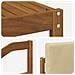 Set di divani da esterno con cuscino 6 pcs Naturale e Beige - Foto miniatura 6