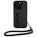 Custodia In Pelle Con Logo Bmw Per Iphone 15 Pro Max - Nera - Foto miniatura 5