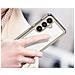 Custodia In Silicone Outer Space Con Cornice Gel Per Samsung Galaxy S25 - Trasparente Nera - Foto miniatura 4