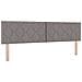 Letto box spring con materasso Tortora 180 x 200 cm Tessuto - Foto miniatura 6