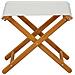 Lettino 2 pcs Legno di Eucalipto Massello Crema - Foto miniatura 4