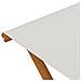 Lettino 2 pcs Legno di Eucalipto Massello Crema - Foto miniatura 5