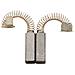 Spazzole di carbone per Virutex F71 - 5 x 6 x 17 mm - coppia - Foto miniatura 1