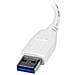 Adattatore di rete NIC USB 3.0 a Ethernet Gigabit - Bianco - Foto miniatura 4