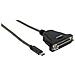 ICOC 1284-25C - Convertitore Full-Speed USB-C a stampante parallela - Foto miniatura 2