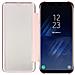 Custodia A Libro Clear View Specchio Per Samsung Galaxy S8 Plus - Rosa - Foto miniatura 3