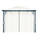 Gazebo con Tenda 300 x 300 cm Crema Alluminio - Foto miniatura 5