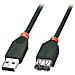 41774, USB A, USB A, Maschio / femmina, Dritto, Dritto, Nero - Foto miniatura 2