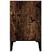 Comodino con Gambe in Metallo Rovere Fumo 40x30x50 cm - Foto miniatura 5