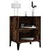 Comodino con Gambe in Metallo Rovere Fumo 40x30x50 cm - Foto miniatura 6