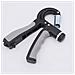 Hand Grip Trainer Regolabile 5-60 Kg Nero Grey - Foto miniatura 12