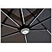 Calvia Ombrellone Rettangolare Con Led Grigio 3 X 4 M - Foto miniatura 12