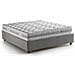 Letto Matrimoniale Chloe, Letto Contenitore Con Rivestimento In Tessuto, 100% Made In Italy, Apertura Frontale, Adatto Per Materasso Cm 140x200, Grigio - Foto miniatura 3